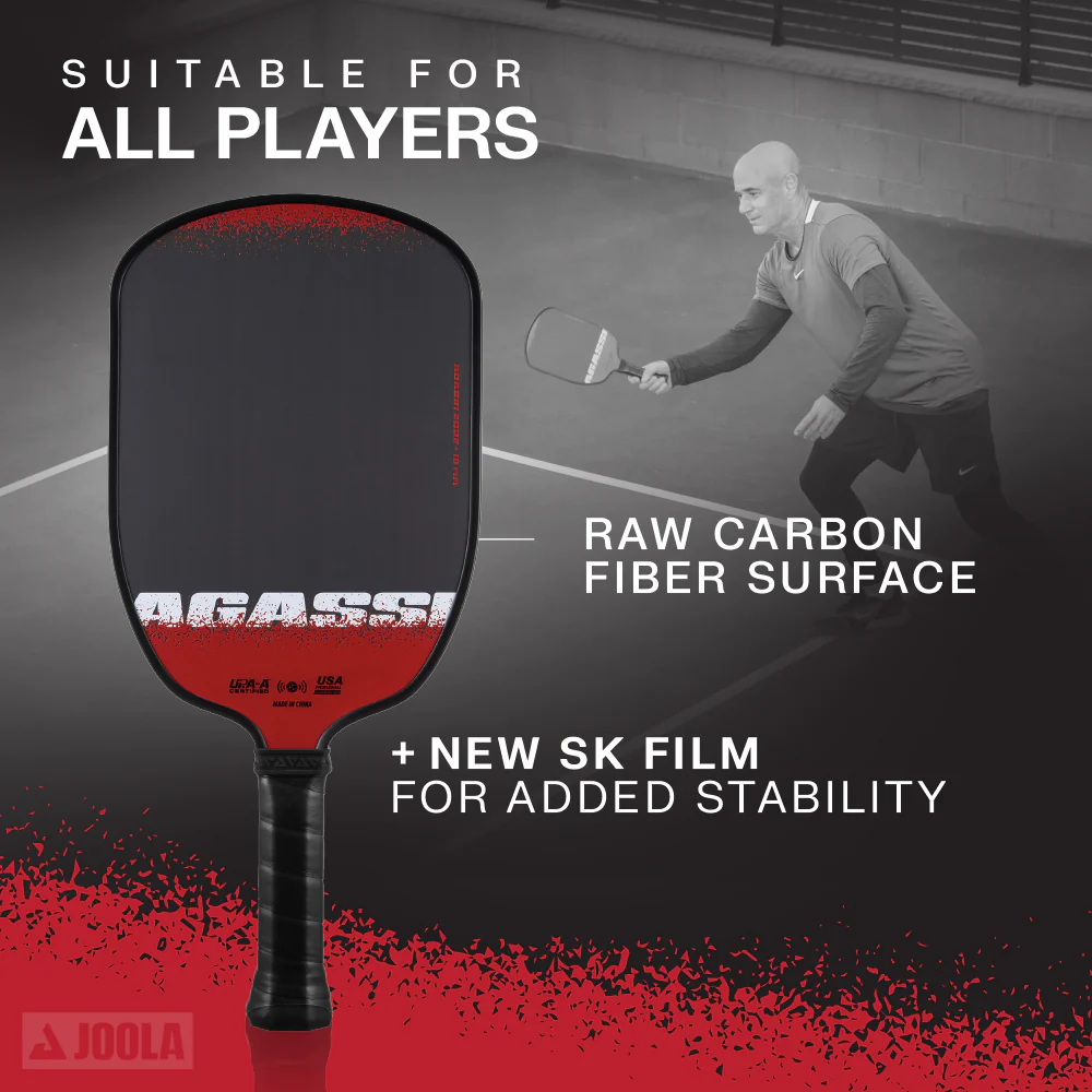 JOOLA Agassi Edge 16mm Pickleball Paddle - Image 5