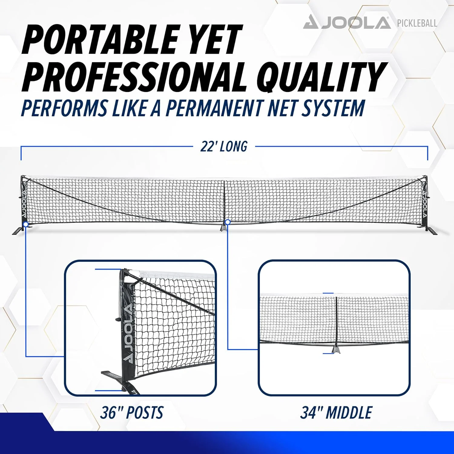 JOOLA Symmetry Pickleball Net - Image 6