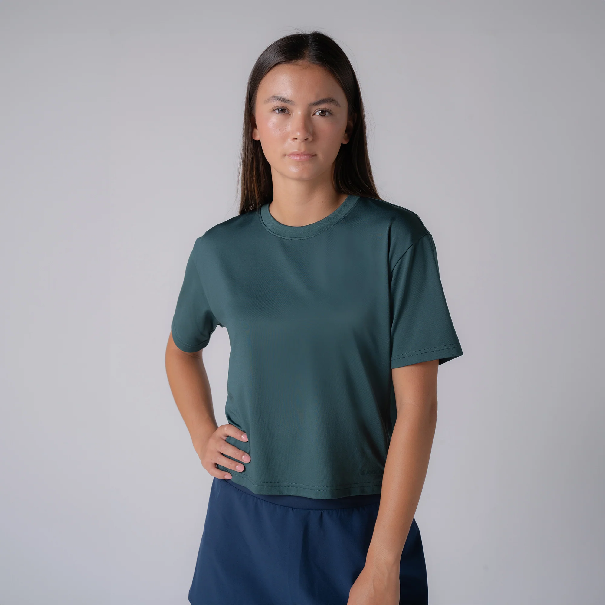 Women's Court Crop Tee - Image 4